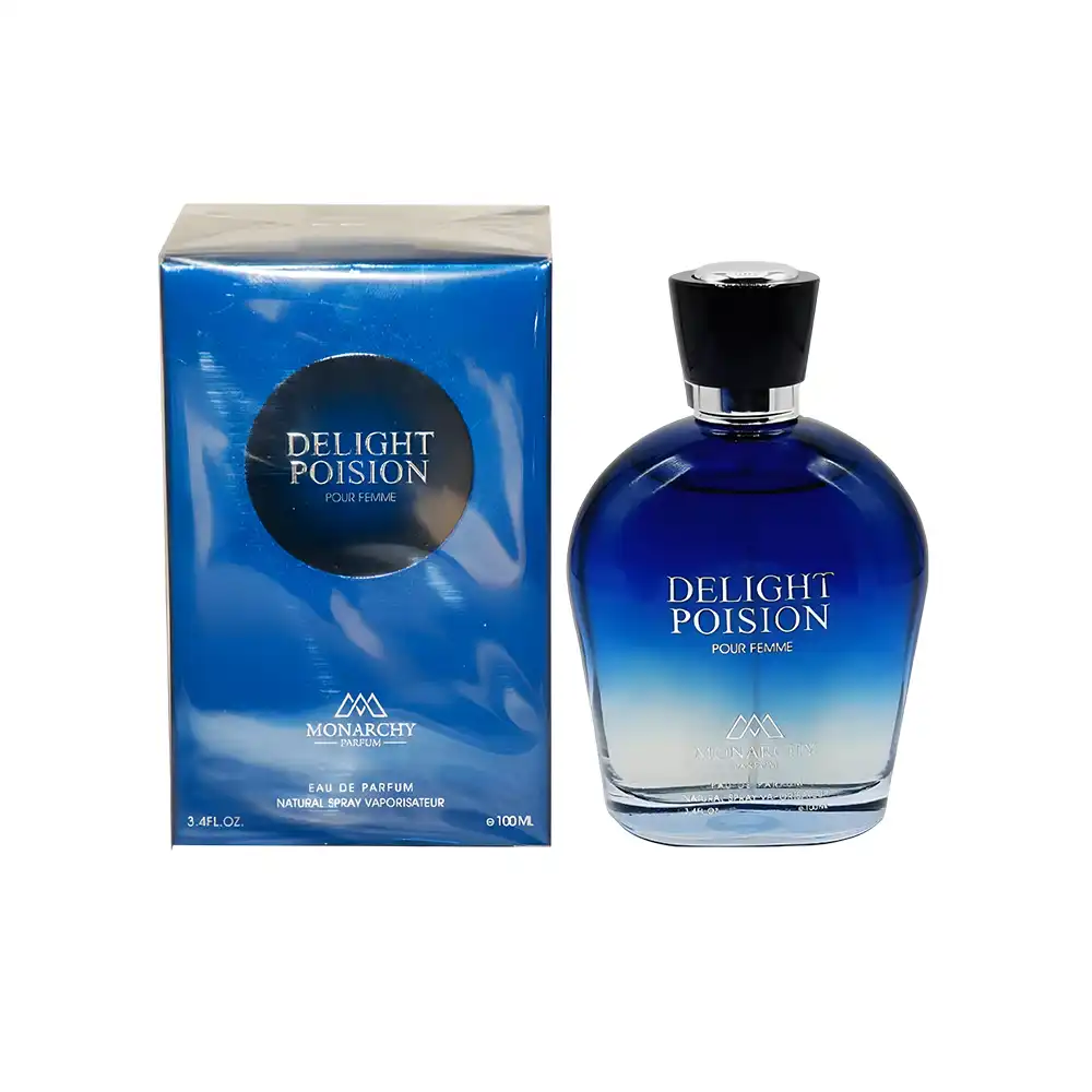 ادکلن ادوپرفیوم زنانه دیلایت پويزن مونارچی مدل Monarchy Delight Poison Eau De Parfum