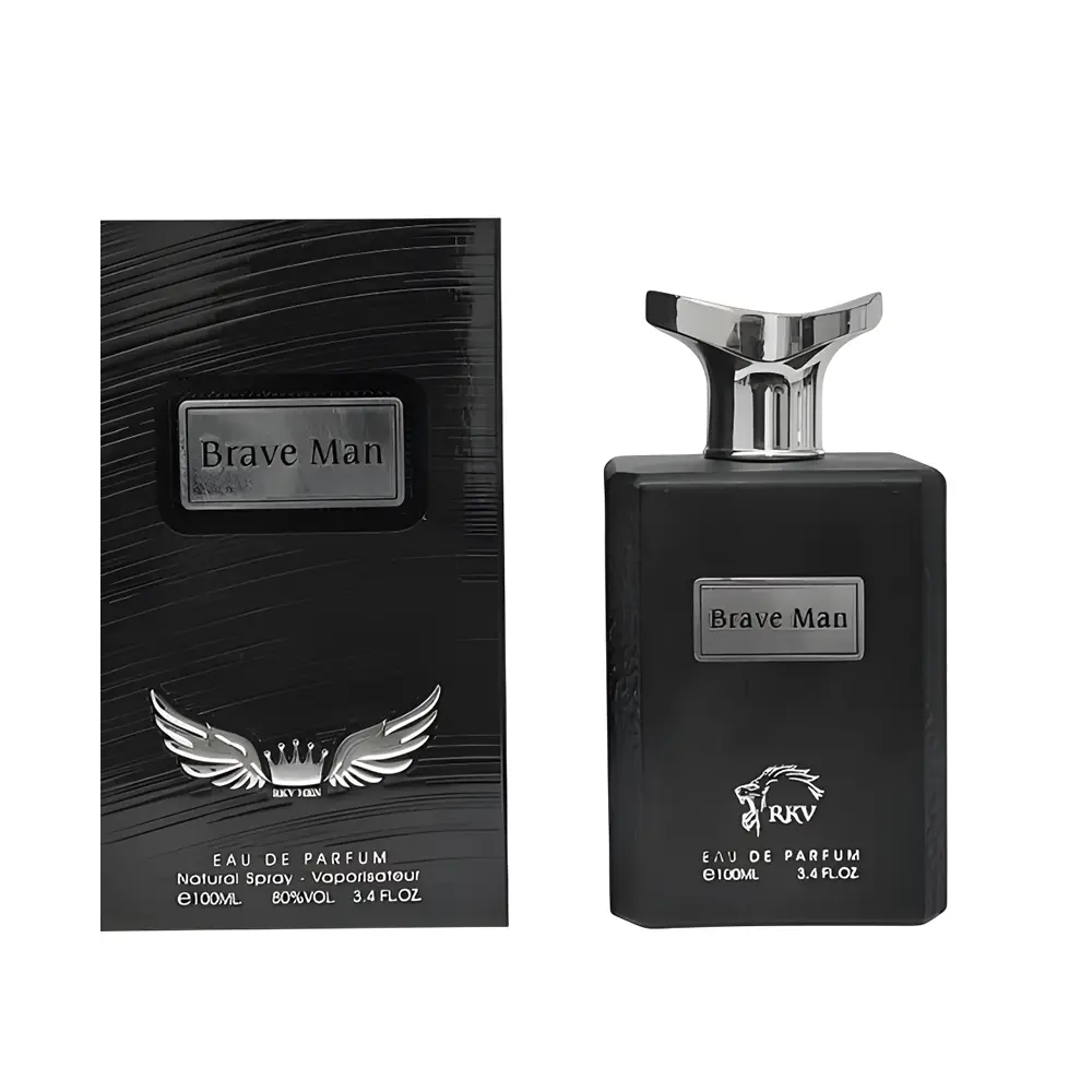 ادکلن ادوپرفیوم مردانه براو من آر کی وی مدل RKV Brave Man Eau De Parfum