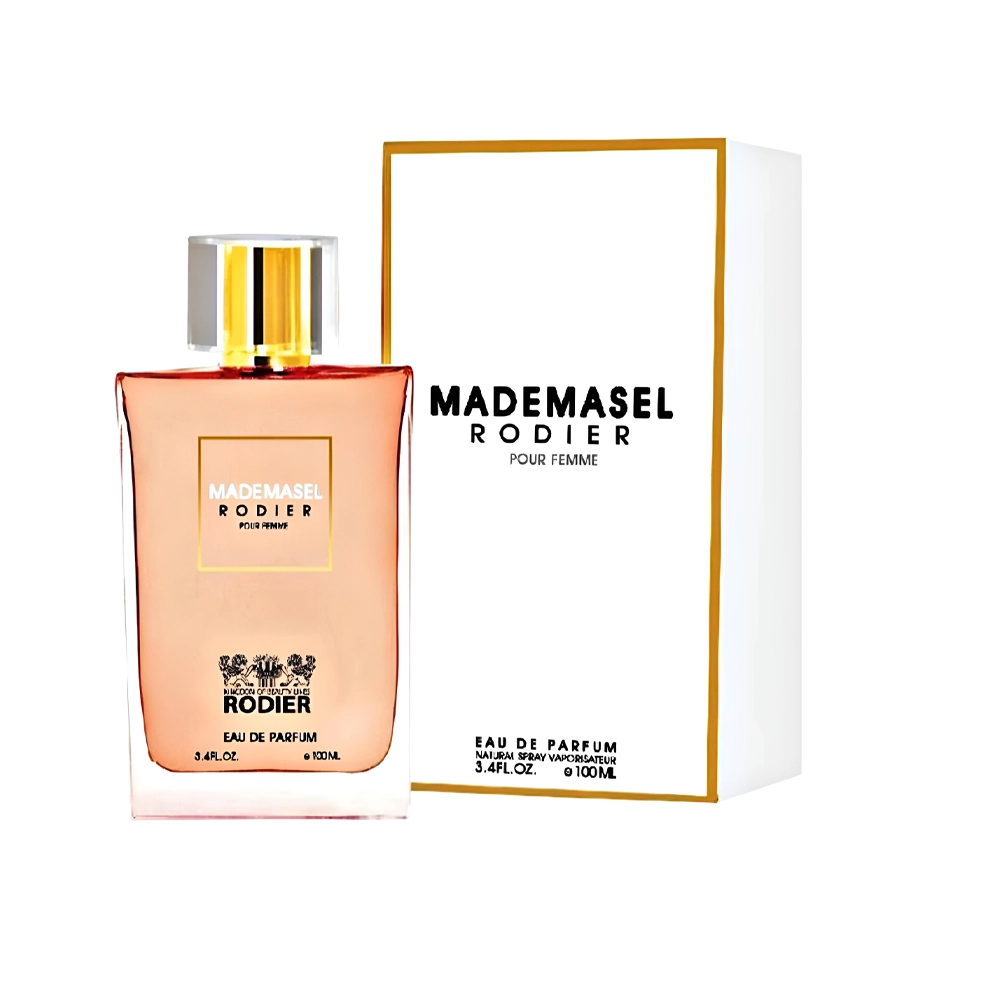 ادکلن ادوپرفیوم زنانه مادمازل رودیر مدل Rodier Mademasel Eau De Parfum For Women